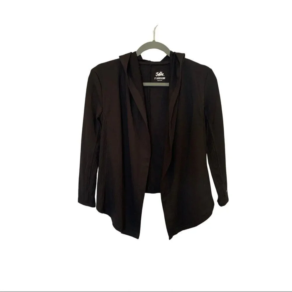 NWOT Justice Cardigan Hoodie size 7